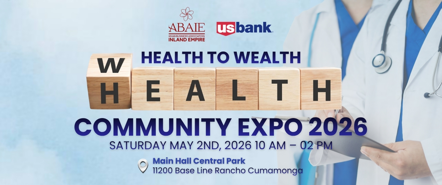 ONE IE - Health to Wealth Community Expo 2026 ONE IE - Health to Wealth Community Expo 2026